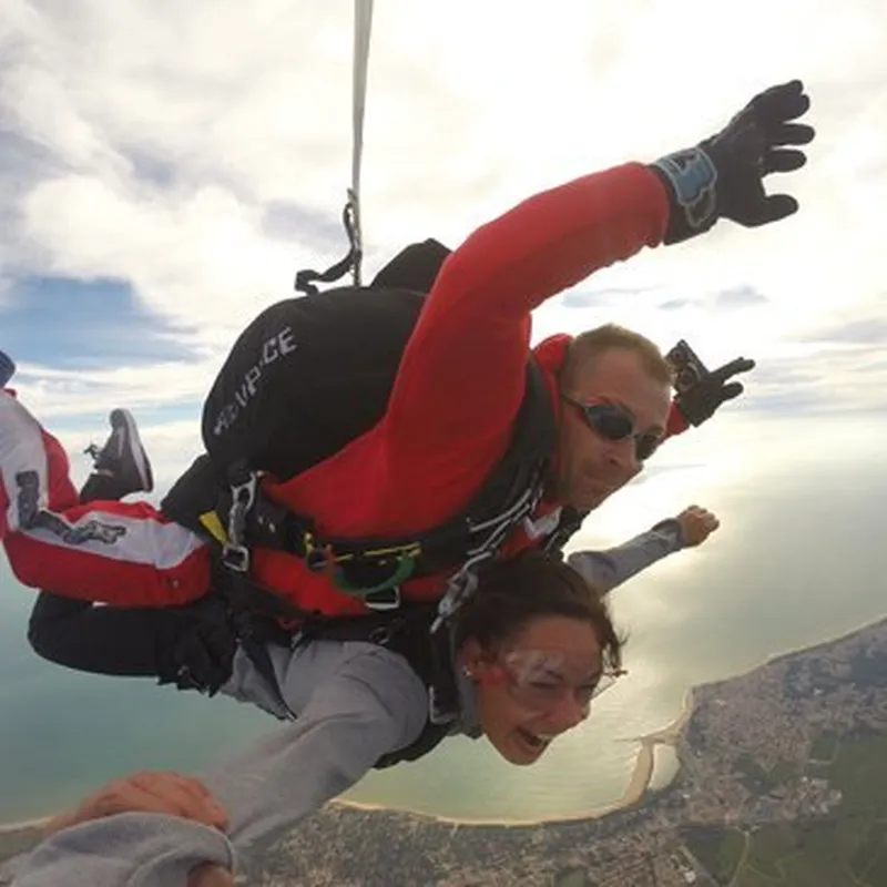 Billet Saut en Parachute Tandem près de Nantes