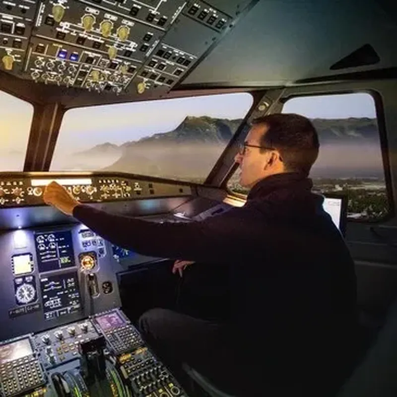 Billet Simulateur de Vol en Avion de Ligne près de Genève