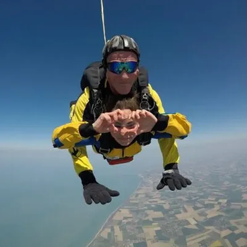 Billet Week-end Saut en Parachute Tandem près d'Etretat