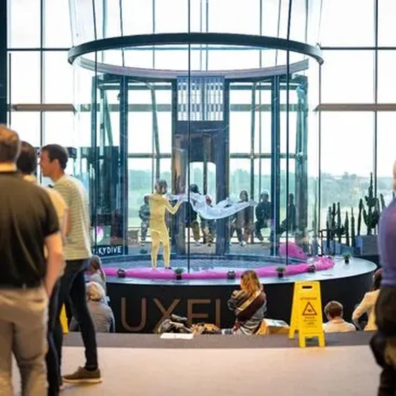 Billet Chute Libre en Soufflerie à Arlon