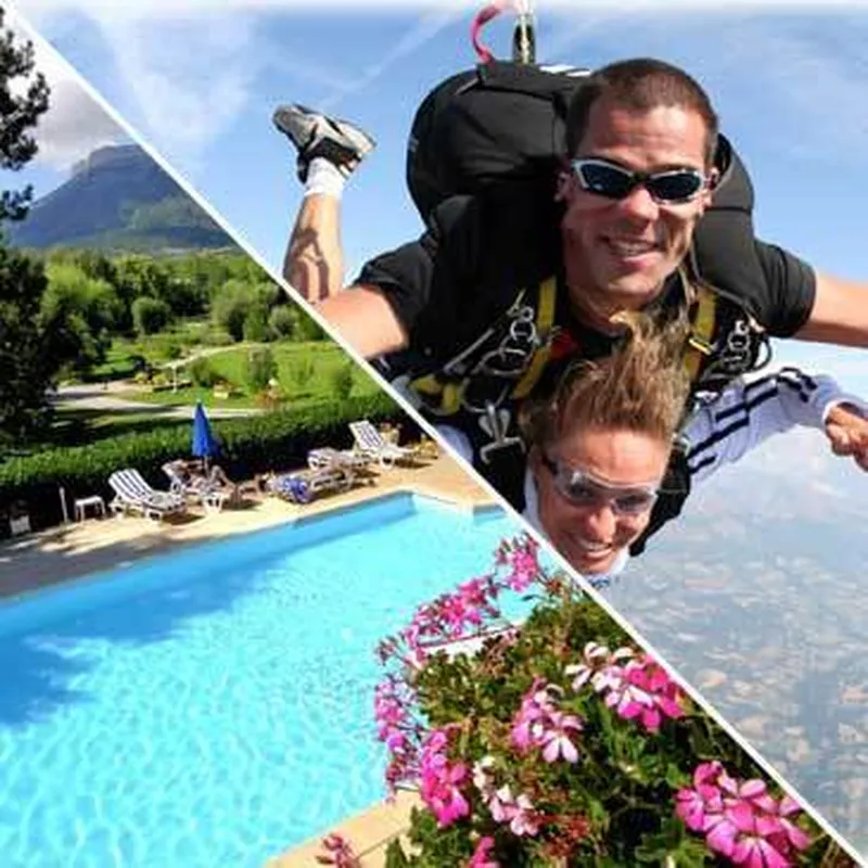 Billet Weekend Saut en Parachute Tandem près de Gap