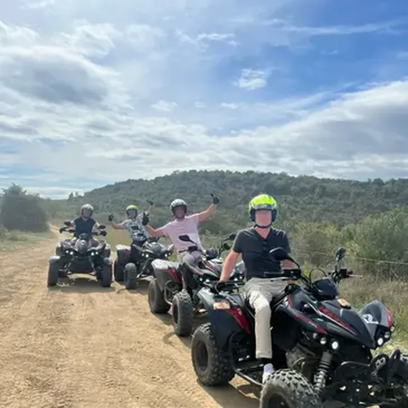 Billet Randonnée en Quad en Ardèche