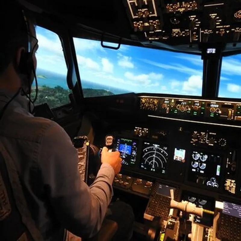 Billet Simulateur de Vol sur Vérins Boeing 737 à Cergy Pontoise