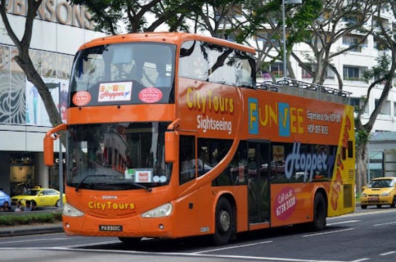 Billet FunVee Singapour : visite en bus Hop-on Hop-off