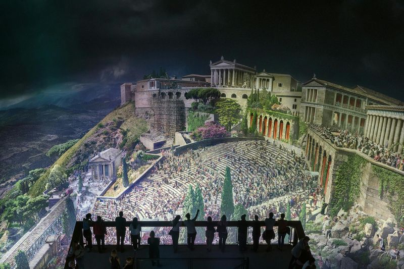 Billet Musée de Pergame - Le Panorama : exposition de Yadegar Asisi