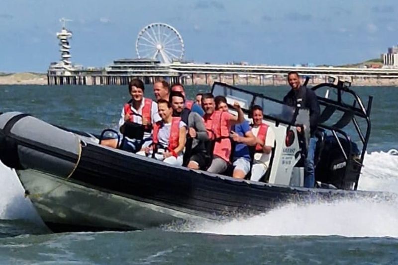 Billet Expérience Scheveningen : bateau semi-rigide
