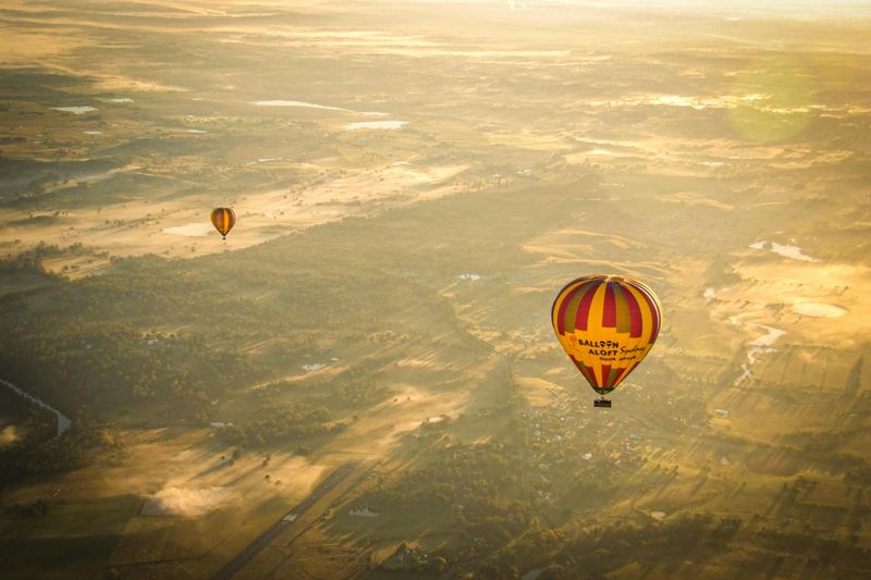 Billet Vallée de Camden : vol en montgolfière au lever du soleil