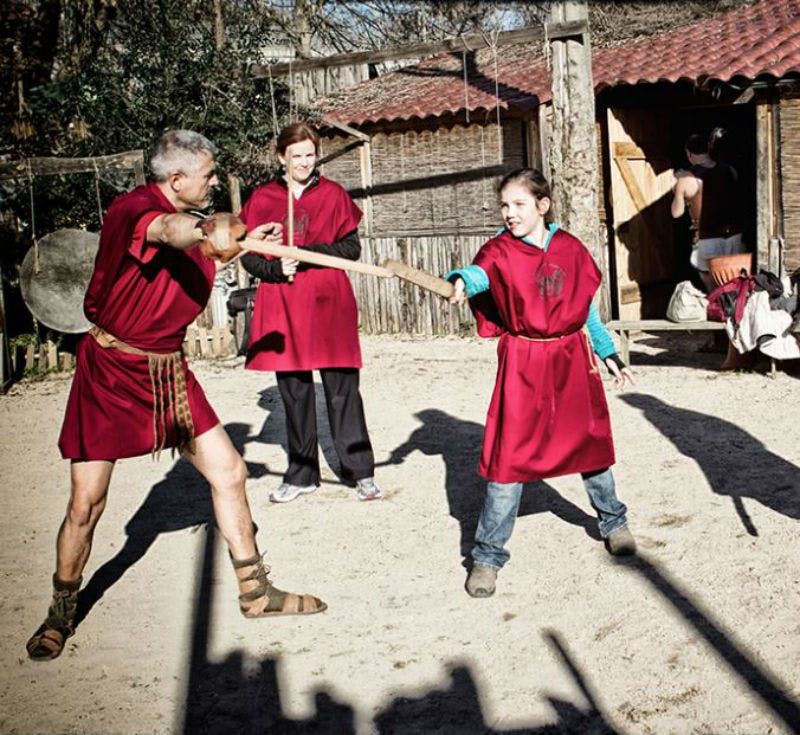 Billet Musée de l'école des gladiateurs de Rome : Billet d'entrée + 2 heures d'entraînement des gladiateurs