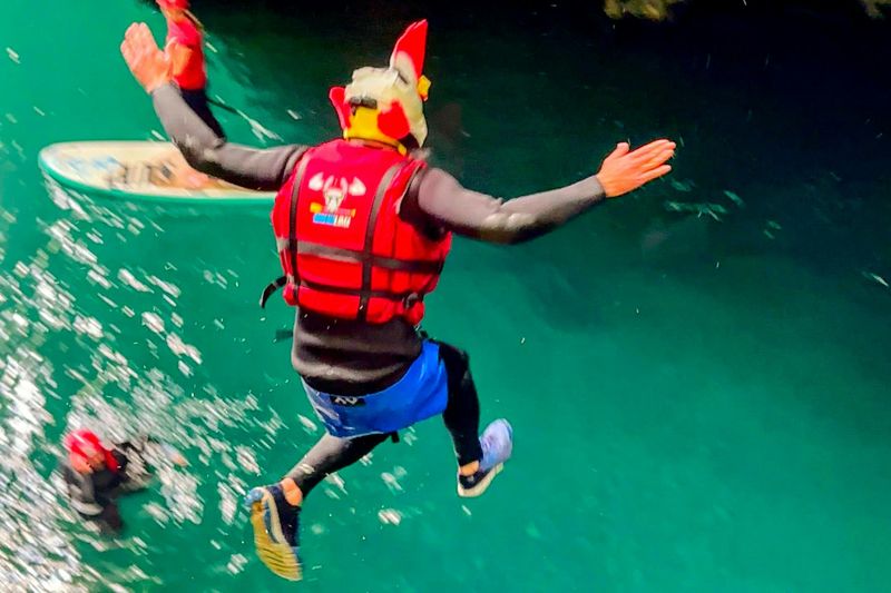 Billet Canyoning en folie