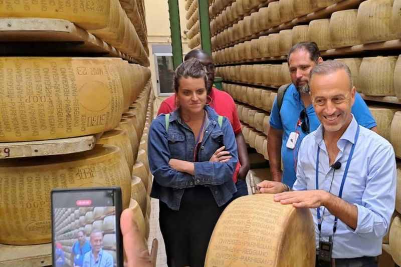 Billet Noceto : Visite guidée de la fabrique de fromage parmesan