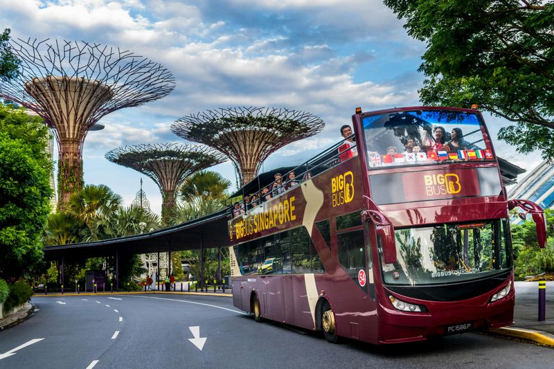 Billet Big Bus Singapour : Visite guidée en bus Hop-on Hop-off