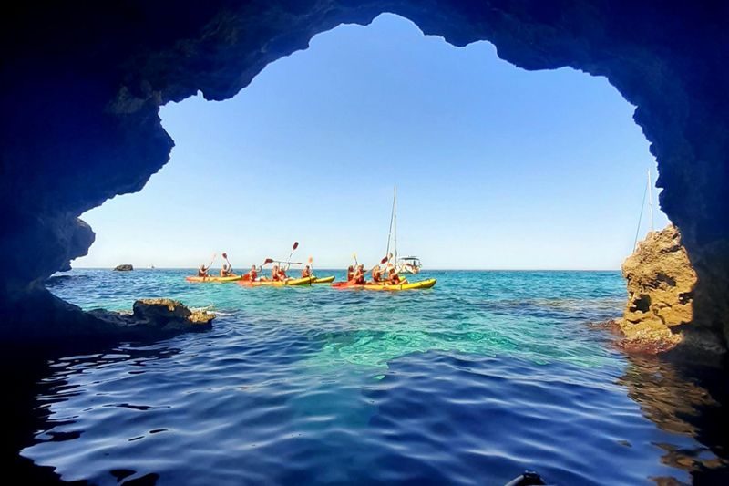 Billet Majorque : Excursion en kayak dans les grottes marines