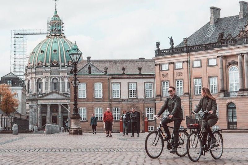 Billet Copenhague : Visite guidée à vélo en français