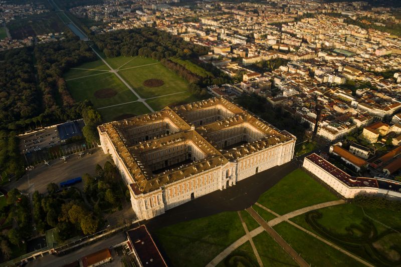 Billet Palais royal de Caserte : Visite guidée + aller-retour de Naples