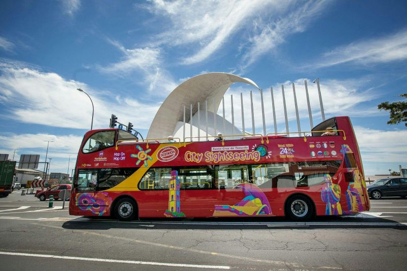 Billet Santa Cruz de Tenerife : Circuit en bus Hop-on Hop-off de 24 ou 48 heures