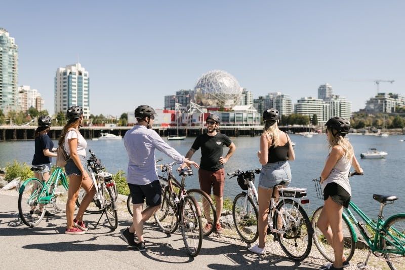 Billet Vancouver : Le grand tour à vélo