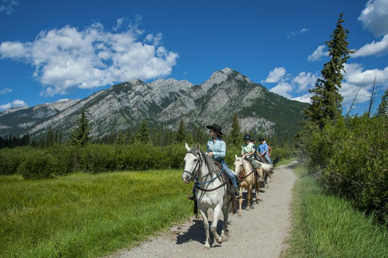 Billet Balade à cheval sur les sentiers de Sundance Loop au départ de Banff