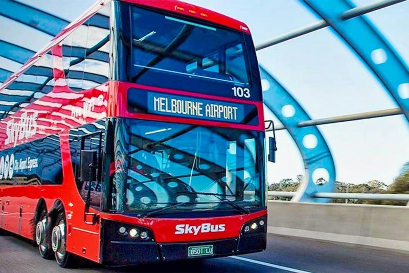 Billet Melbourne : Transfert express SkyBus vers/depuis l'aéroport et le centre-ville