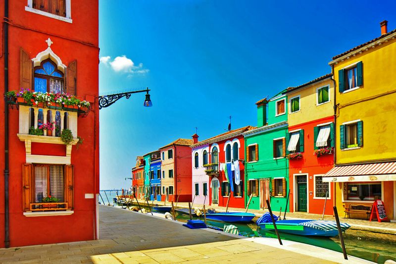 Billet Visite de Murano, Burano et Torcello + démonstration de soufflage de verre