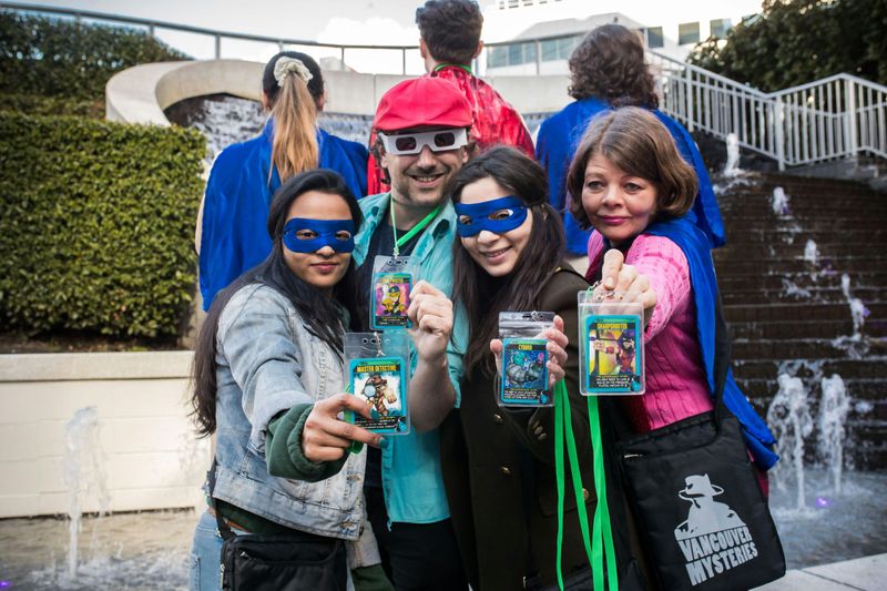 Billet Jeu mystère de Vancouver : Héros et méchants