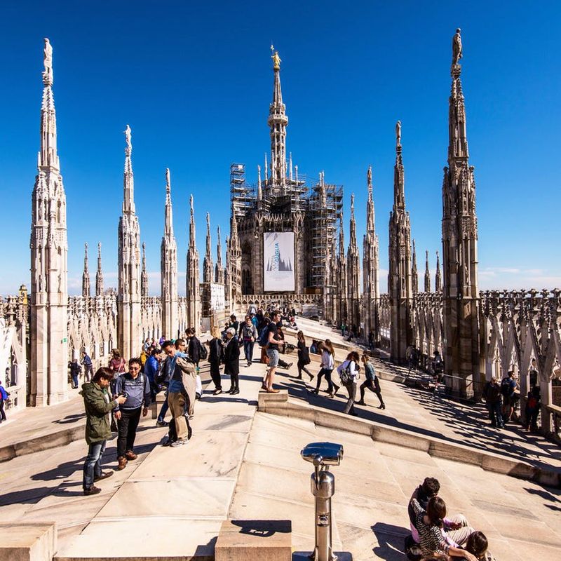 Billet Duomo de Milan : Billet d'entrée + Accès au toit