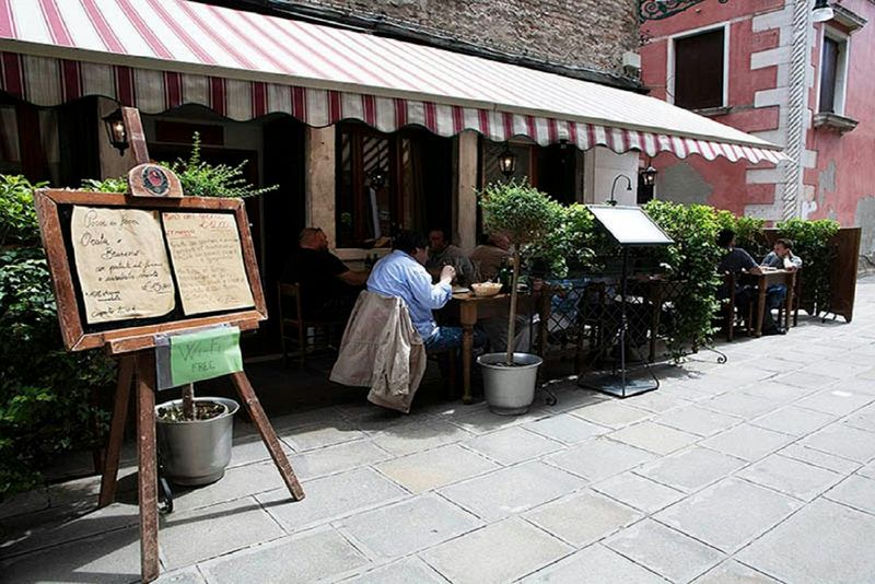 Billet Venise : Dîner dans un restaurant vénitien du quartier de Cannaregio
