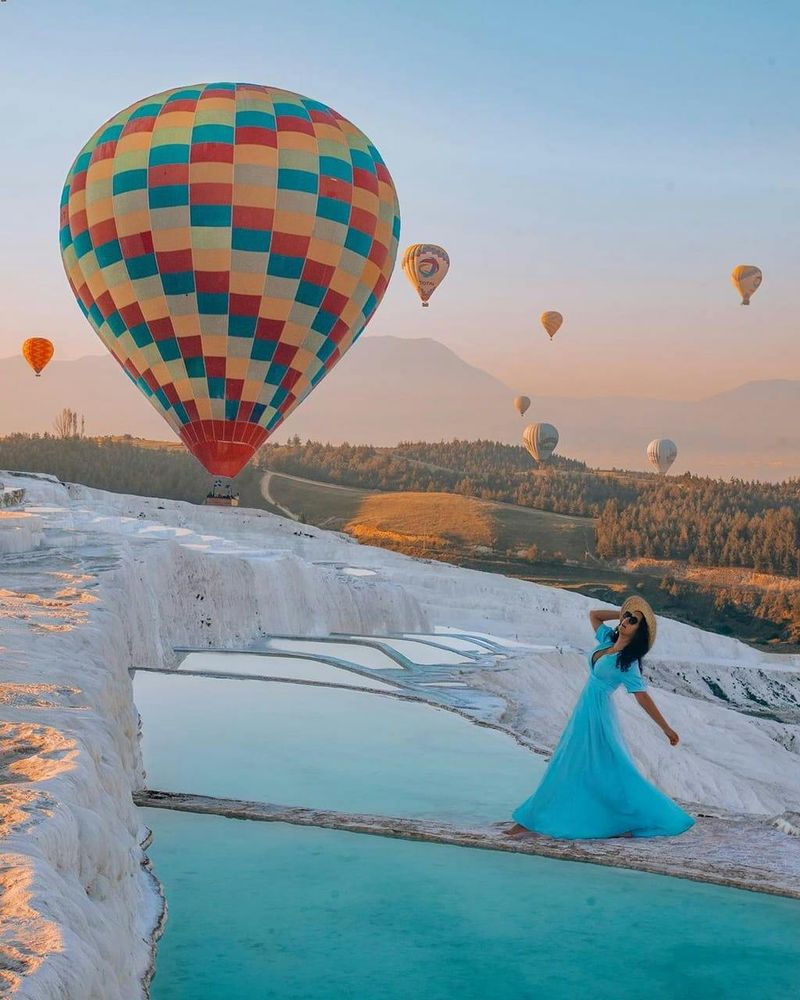 Billet Pamukkale : vol en montgolfière