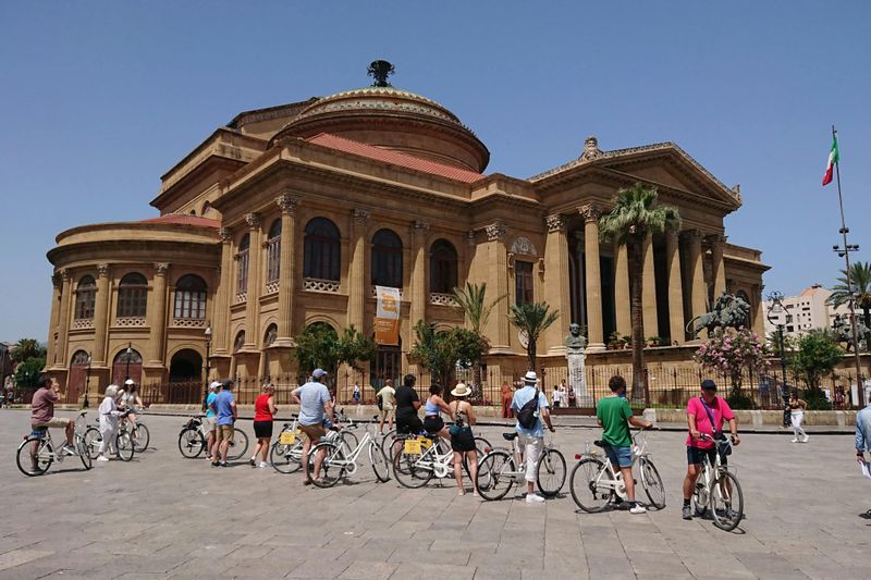 Billet Palerme : visite guidée à vélo