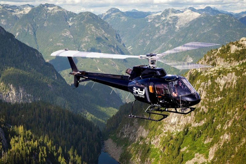 Billet Vancouver : Vol en hélicoptère de 30 ou 45 minutes dans l'arrière-pays de la Colombie-Britannique