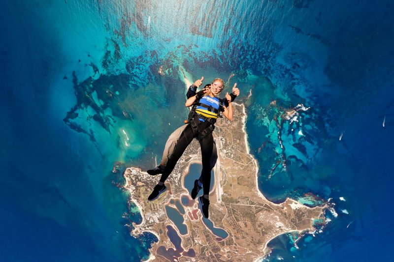 Billet Île Rottnest : Expérience de saut en parachute en tandem