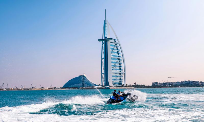 Billet Dubai Jet Ski : Burj Al Arab, Burj Khalifa & Atlantis