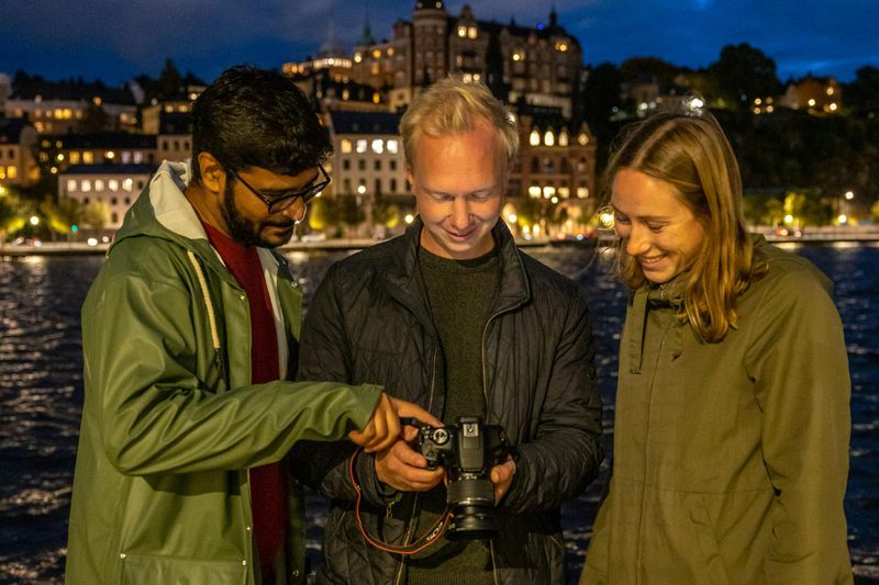 Billet Stockholm : Promenade photographique nocturne guidée