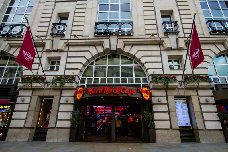 Billet Hard Rock Cafe London Piccadilly: Billet coupe-file