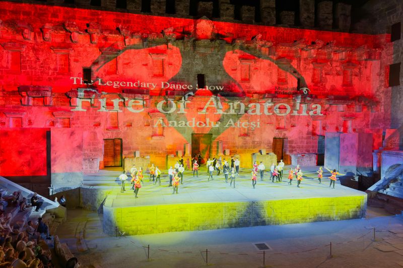 Billet Théâtre Aspendos : Le feu de l'Anatolie Billet d'entrée pour le spectacle de danse