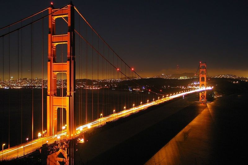 Billet San Francisco : Tour d'avion privé de nuit