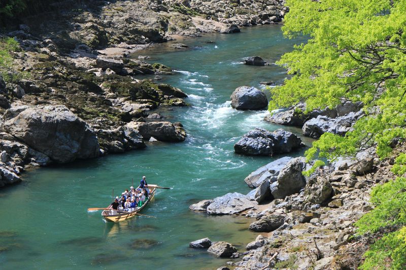 Billet Promenade en bateau sur la rivière Hozugawa