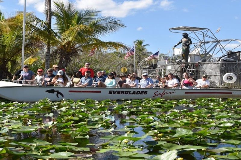 Billet Miami : Visite express du parc Safari des Everglades + promenade en canot pneumatique