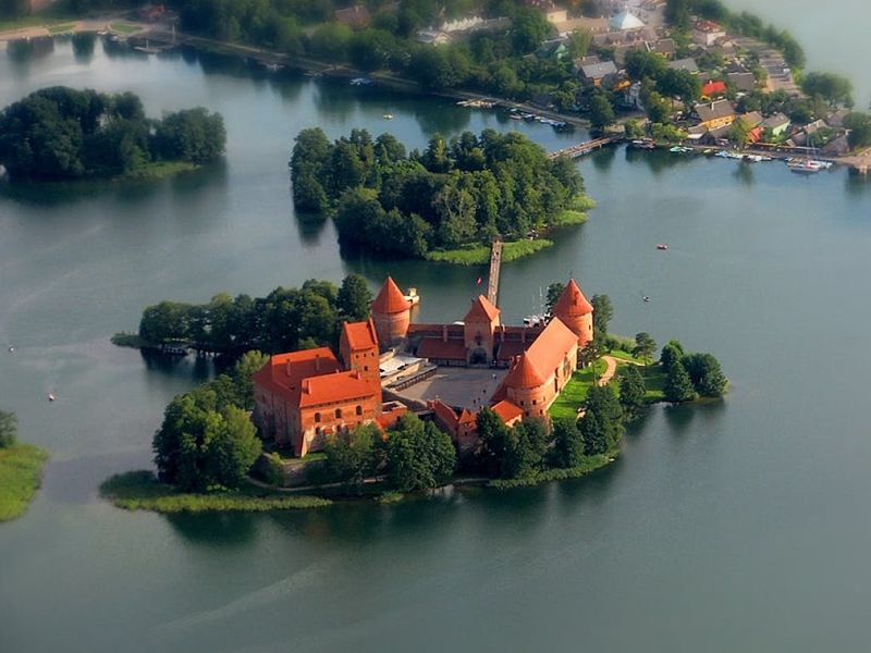 Billet Tour de l'île de Trakai depuis Vilnius + accès au château de Trakai