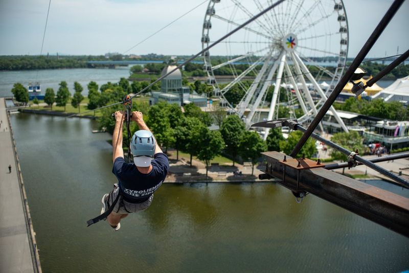 Billet Expérience de Tyrolienne à Montréal - MTL Zipline