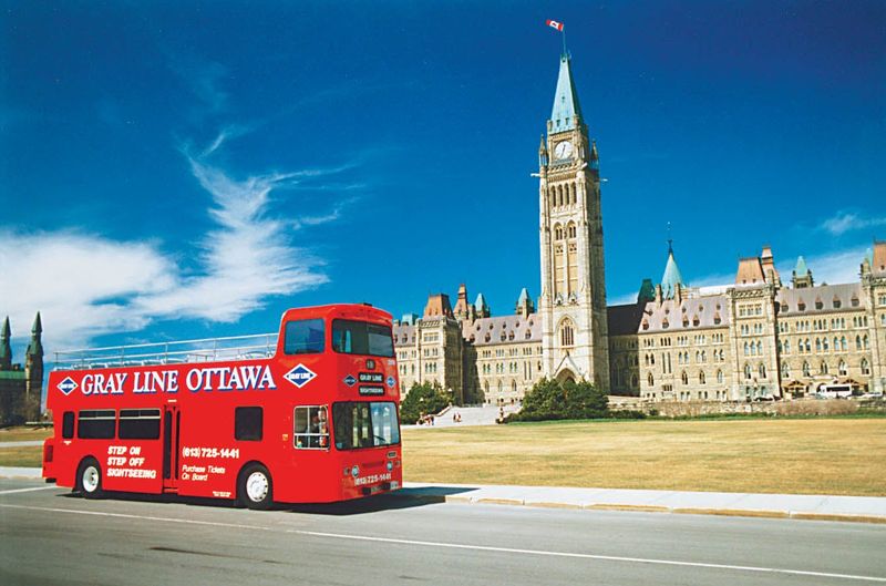 Billet Visite d'Ottawa : Bus hop-on hop-off