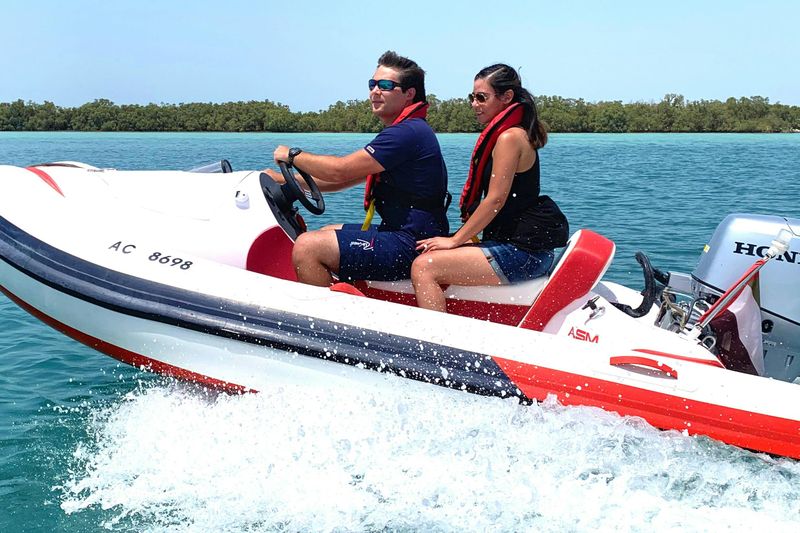 Billet Abu Dhabi : Excursion en bateau à moteur Rhino Rides