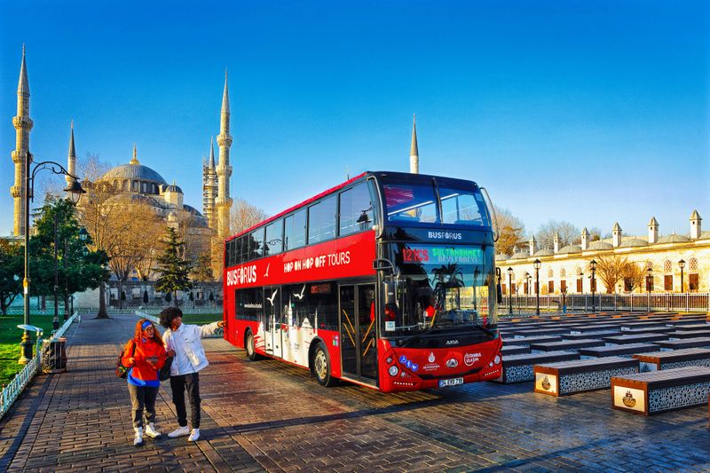 Billet Istanbul : 1 jour de visite en bus avec arrêt et montée + audioguide