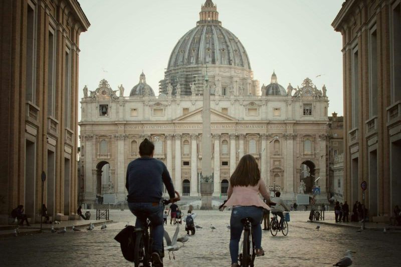 Billet Rome : Location de vélos électriques sur la Piazza Venezia