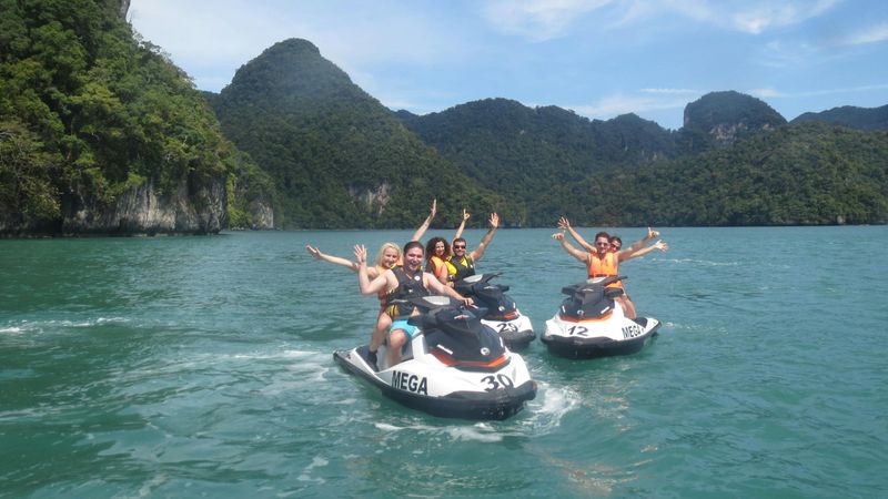 Billet Visite en jet-ski : Dayang Bunting et 8 îles de l'archipel Langkawi