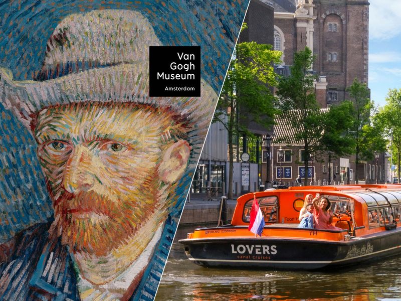 Billet Musée Van Gogh : Billet d'entrée + Croisière sur les canaux