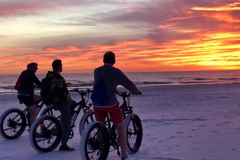 Billet Excursion au coucher du soleil en vélo électrique Siesta Key