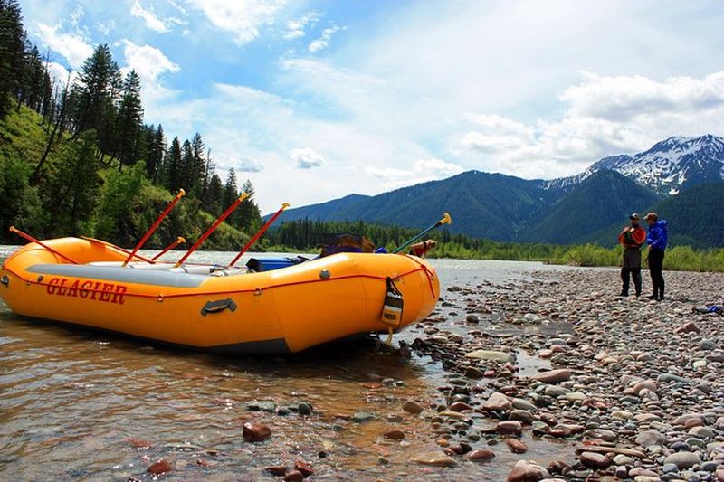 Billet Rafting en eau vive de luxe d'une journée avec un déjeuner barbecue