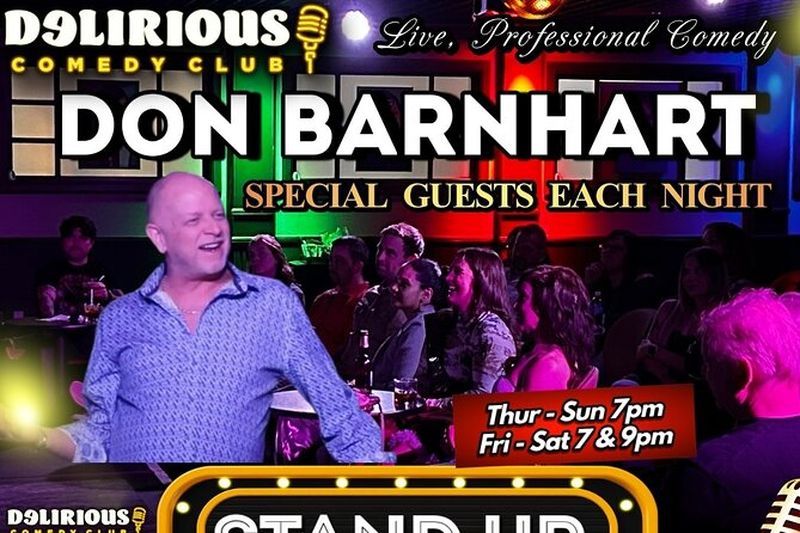 Billet Laugh The Night Away au Delirious Comedy Club à Silver Sevens