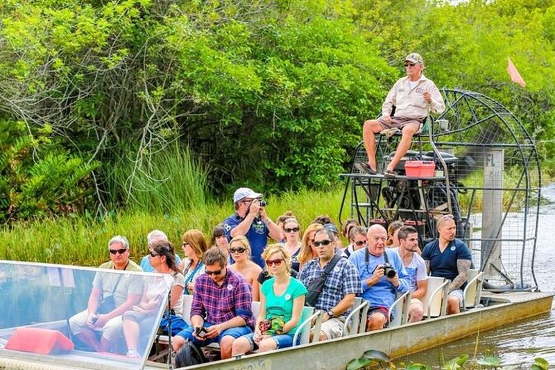 Billet Promenade guidée en VTT et expérience en hydroglisseur des Everglades
