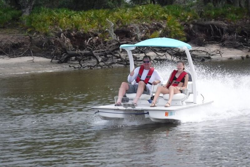 Billet Conduisez votre propre bateau 2 places Fun Go Cat sur Marco Island